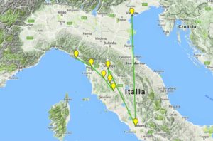 Guia de Viagem Itália - Roteiro