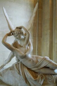 O que ver no Louvre - Psiqué Reanimada pelo Beijo de Eros