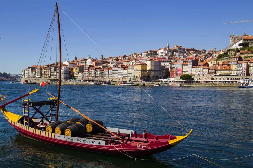 Roteiro em Porto - Rio Douro visto do Cais de Gaia