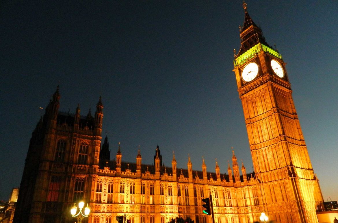 Fotos do Reino Unido - Parlamento britânico e o Big Ben, em Londres (Inglaterra)