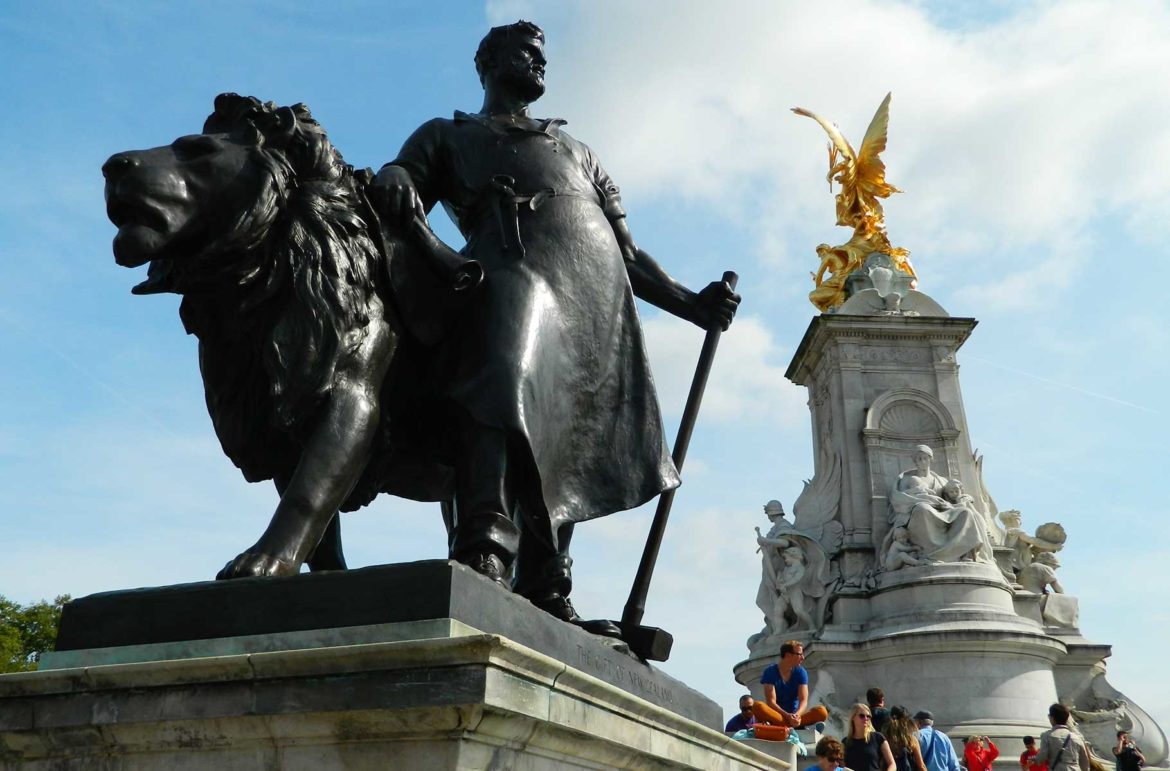 Fotos do Reino Unido - Memorial da Rainha Victoria, em Londres (Inglaterra)