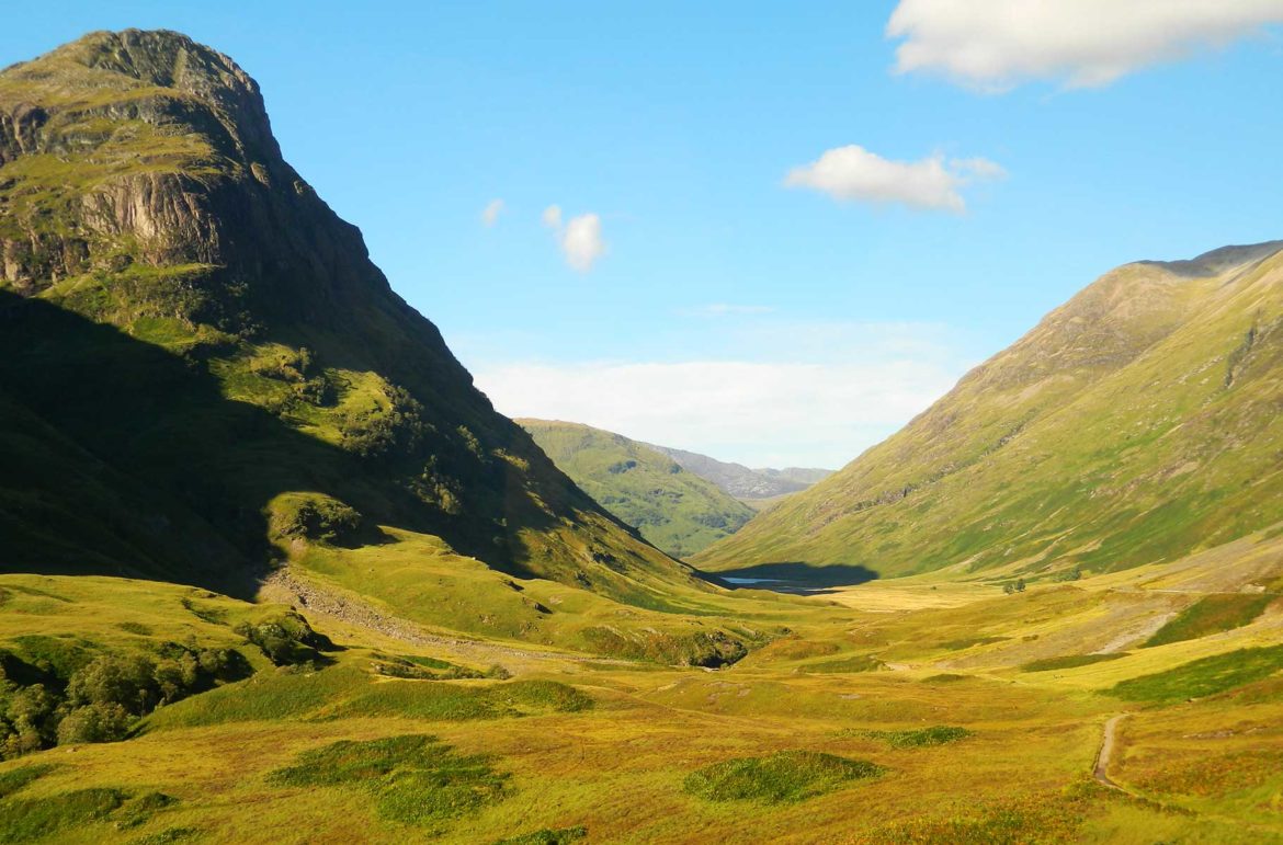 Fotos do Reino Unido - Paisagem das Highlands, na Escócia