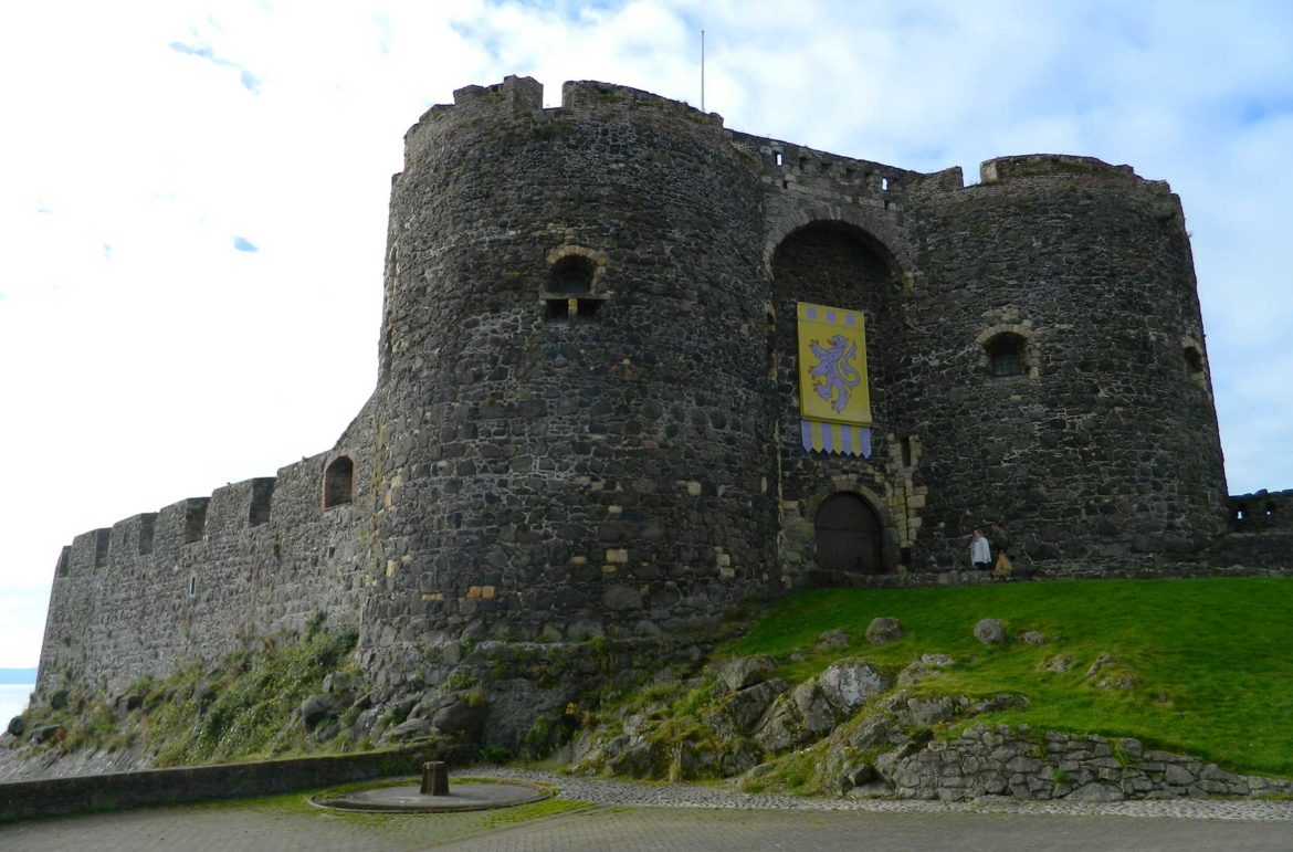 Fotos do Reino Unido - Castelo de Carrickfergus, na Irlanda do Norte
