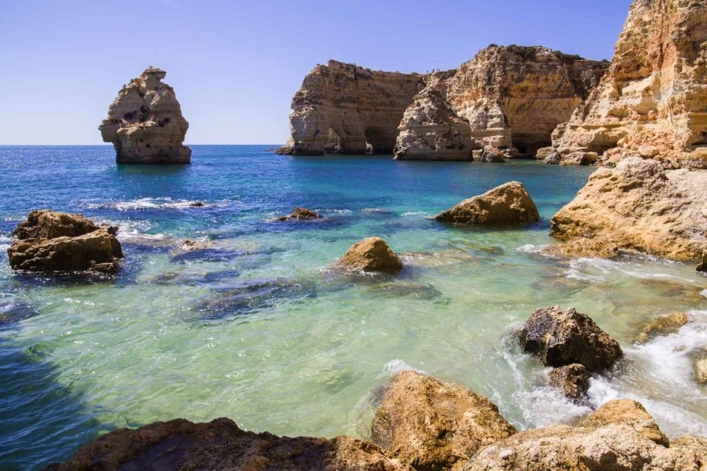 Roteiro no Algarve - Praia da Marinha