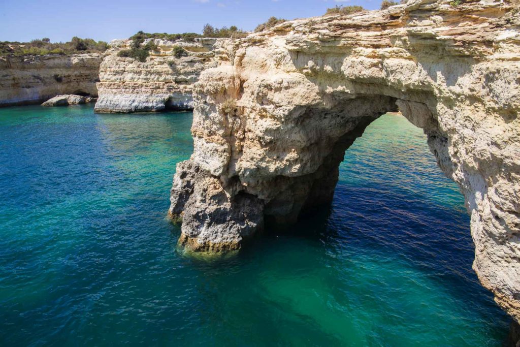 Roteiro no Algarve - Praia da Albandeira