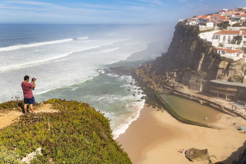 Praias mais bonitas da Europa - Azenhas do Mar (Portugal)