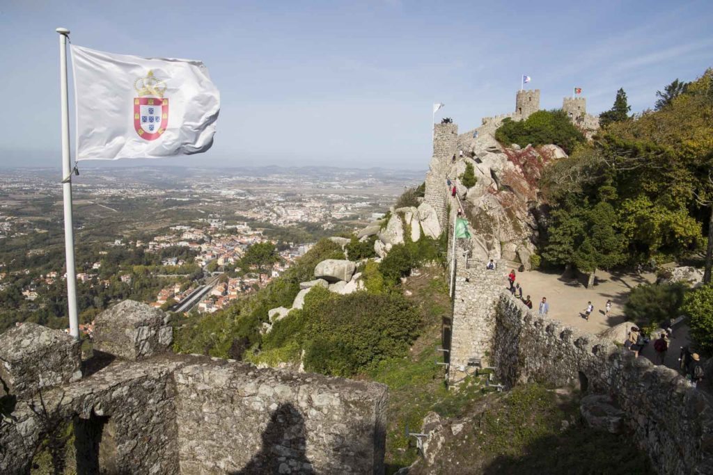 Roteiro em Sintra - Castelo dos Mouros