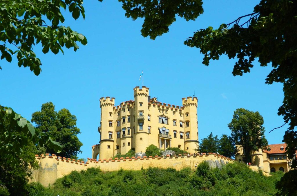 Vista do Castelo de Hohenschwangau