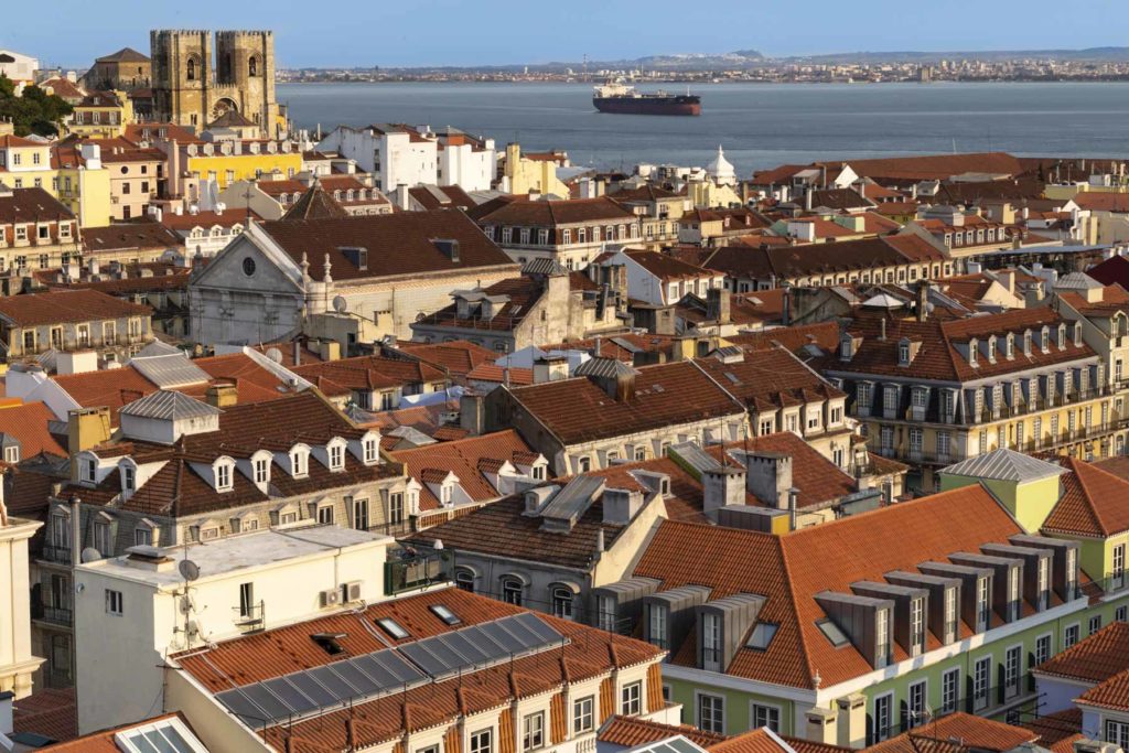 Roteiro em Lisboa - Vista do Elevados de Santa Justa