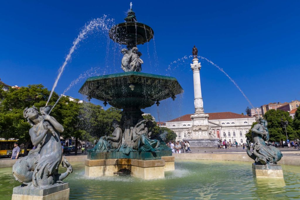 Roteiro em Lisboa - Praça do Rossio