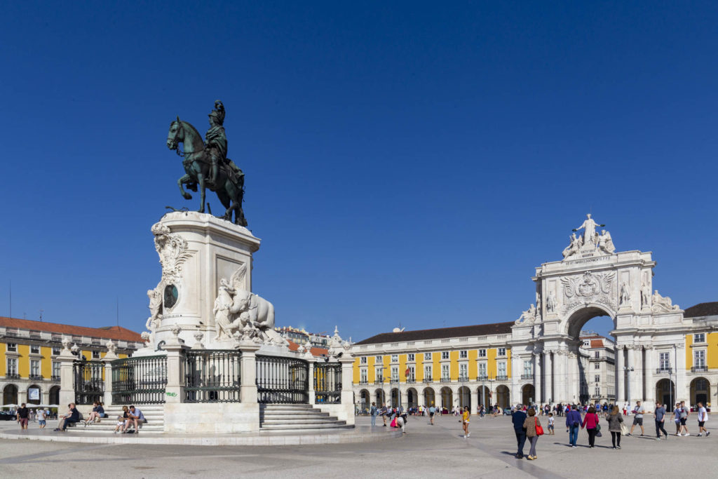 Roteiro em Lisboa - Praça do Comércio