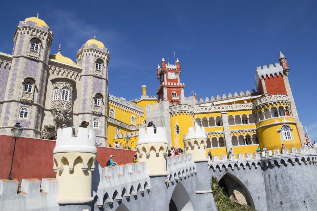 Roteiro em Portugal - Palácio da Pena, em Sintra