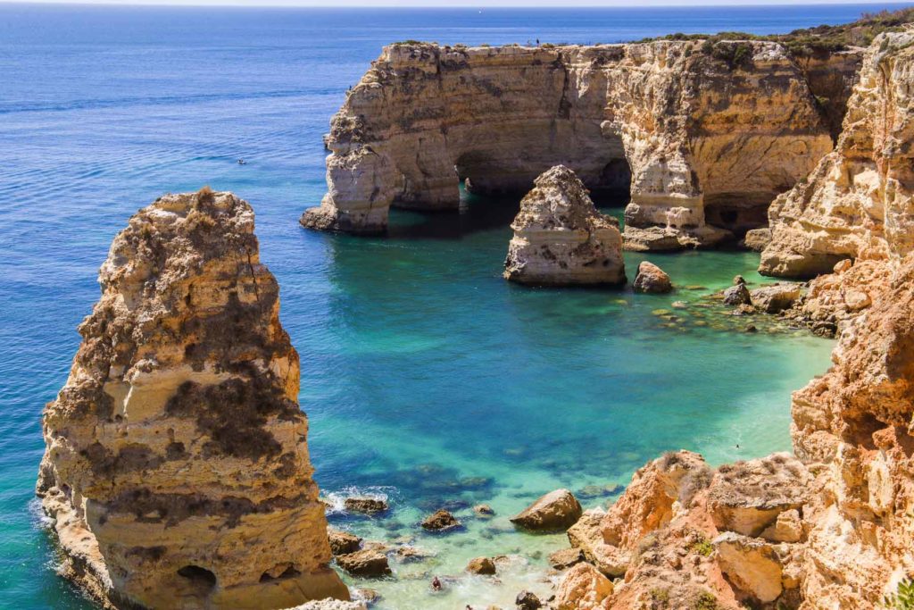 Roteiro em Portugal - Praia da Marinha