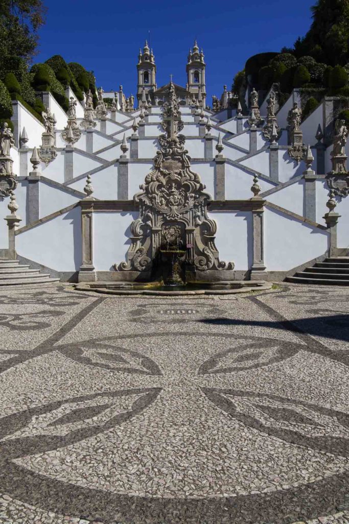 Roteiro em Portugal - Santuário do Bom Jesus do Monte, em Braga