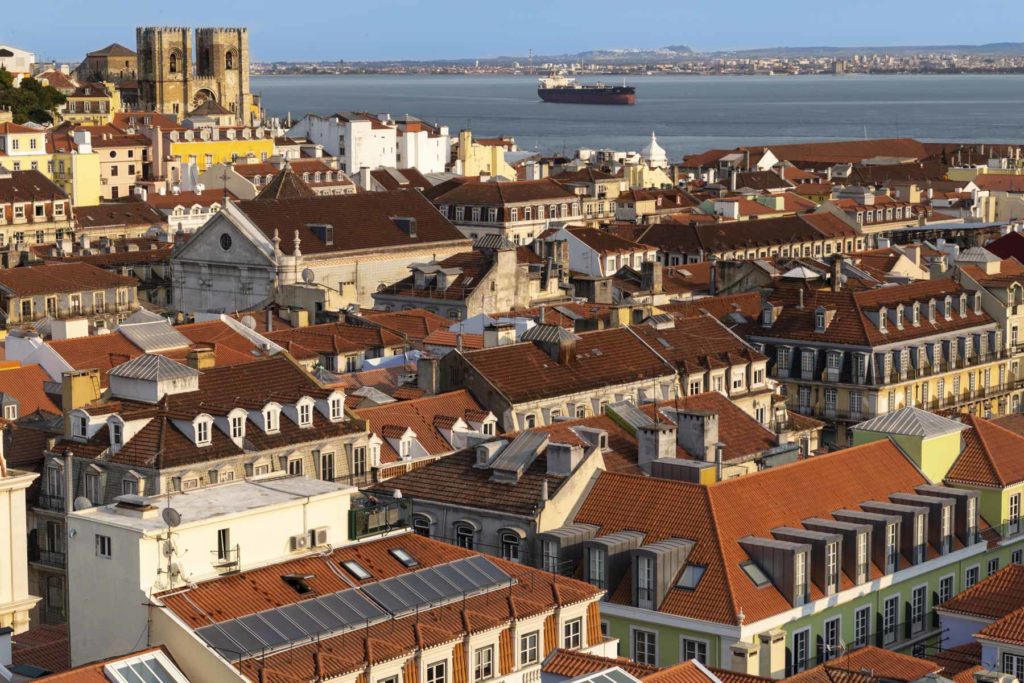 Roteiro em Portugal - Vista de Lisboa