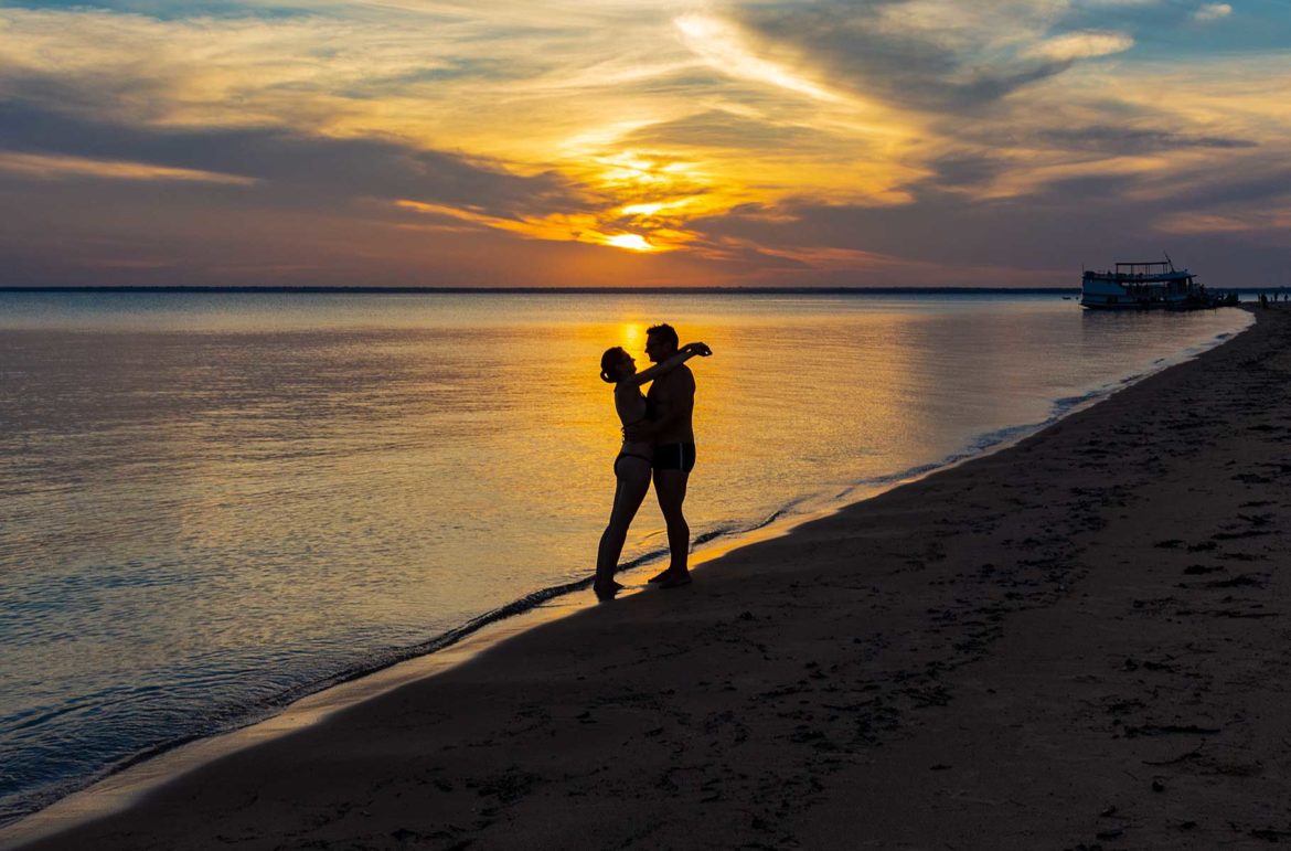 O que fazer em Alter do Chão - Pôr do sol na Ponta do Cururu