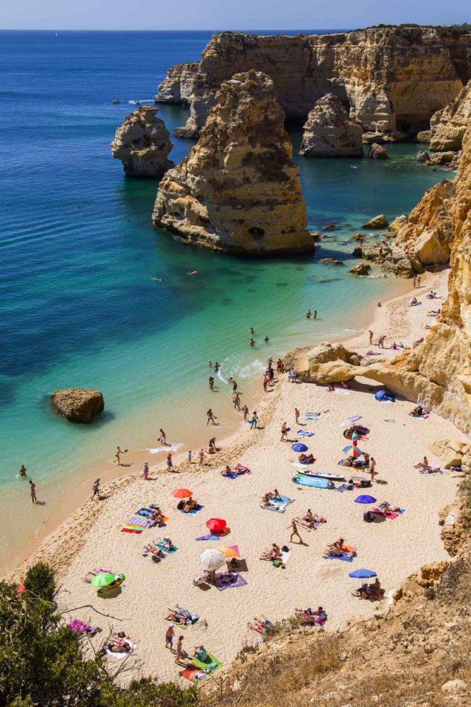 O que fazer em Portugal - Praia da Marinha