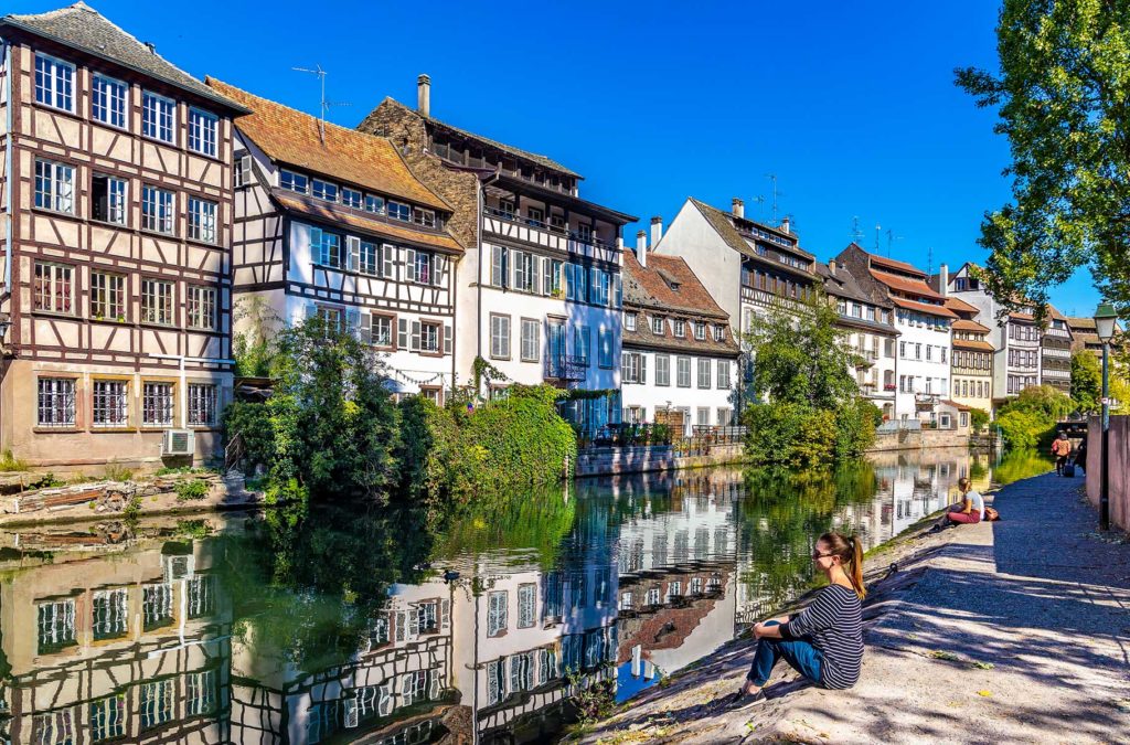 Quai de la Petite France, em Estrasburgo