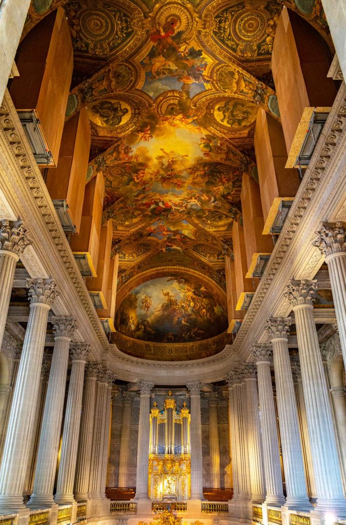 Bate-voltas de Paris - Capela do Palácio de Versailles
