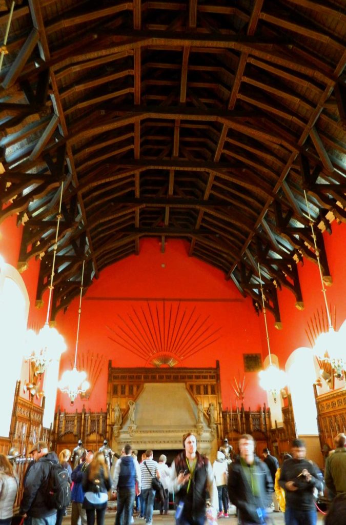 O que fazer no Reino Unido - Great Hall, salão do século XV do Palácio de Edimburgo