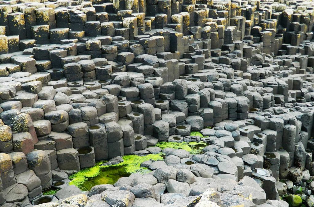 O que fazer no Reino Unido - Pedras de basalto da Giant's Causeway