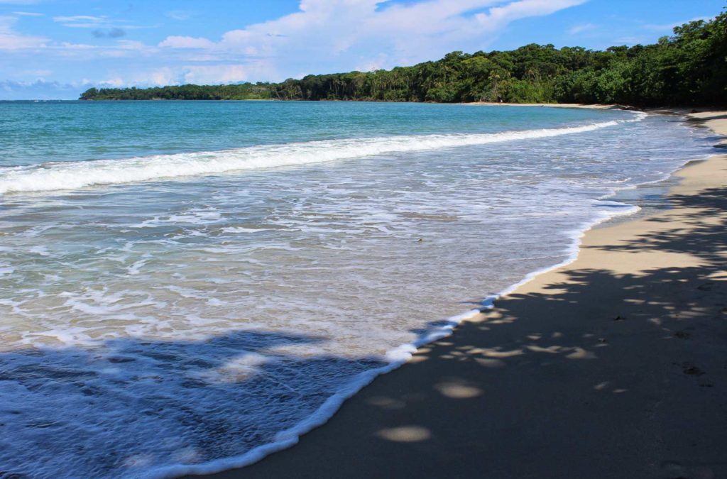 Playa Blanca, no Parque Nacional Cahuita