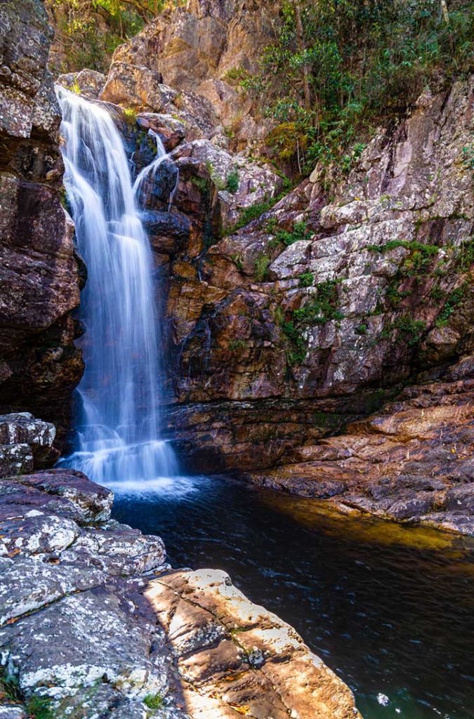 Cachoeira dos Anjos é atração de roteiro pela Chapada dos Veadeiros