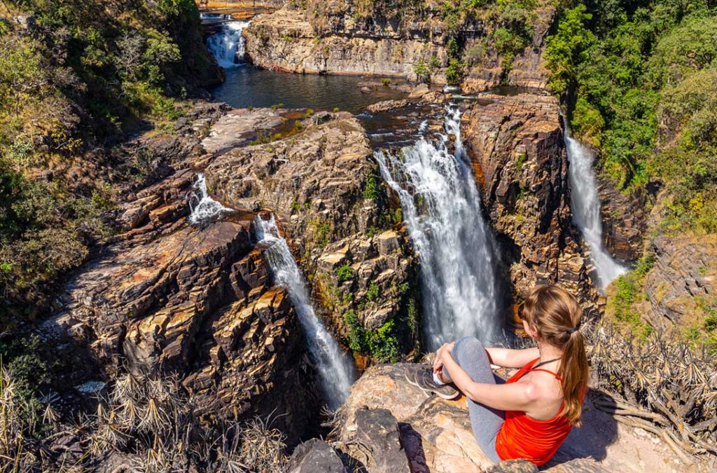 Roteiro alternativo na Chapada dos Veadeiros tem cachoeiras, trilhas e pôr do sol