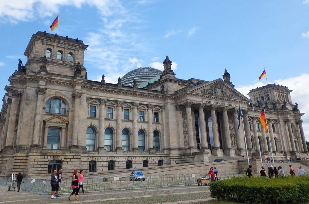 Prédio do Parlamento Alemão, o Reichstag