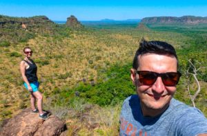 Tici e Marquinhos na Chapada das Mesas (MA), em agosto de 2019