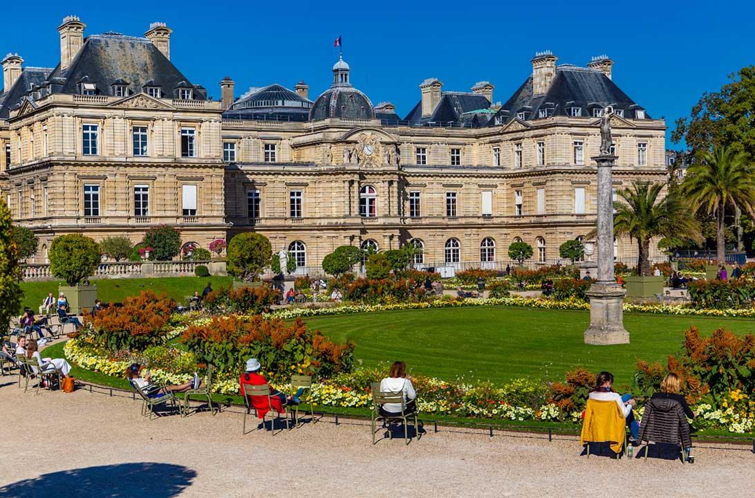 Palácio do Jardim de Luxemburgo, em Paris