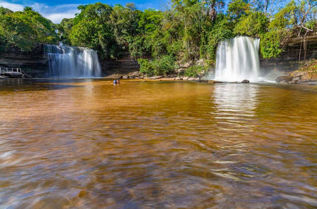 Cachoeiras de Itapecuru são atração da Chapada das Mesas (MA)