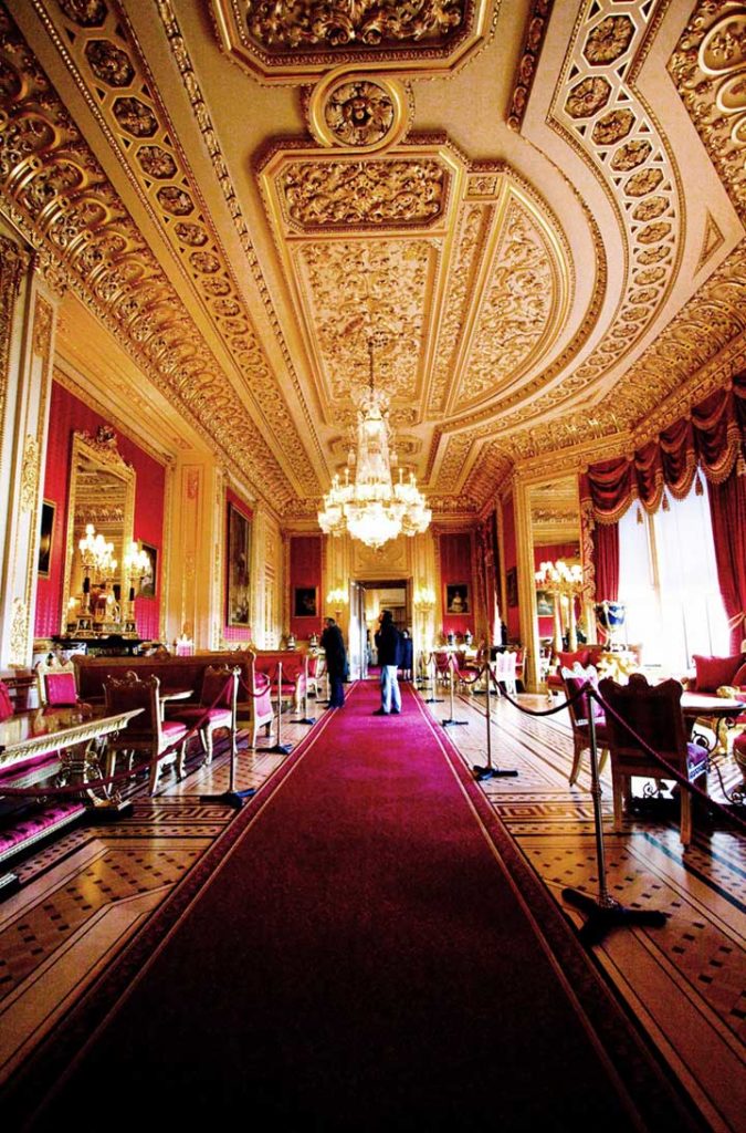 Sala dos Desenhos do Castelo de Windsor, no Reino Unido