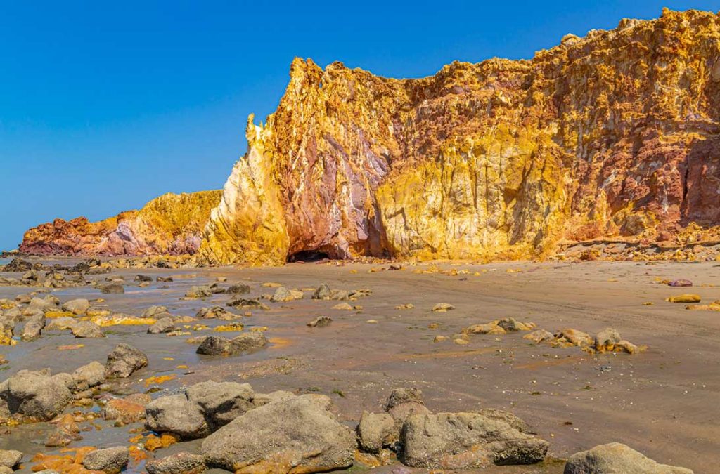 Falésias da Praia de Ponta Grossa, em Icapuí