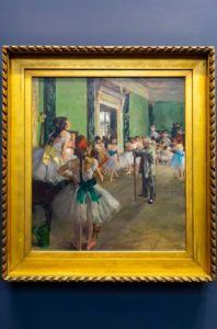 Quadro A Aula de Dança, de Edgar Degas