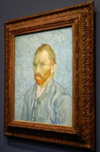 Quadro Autorretrato, de Vincent van Gogh