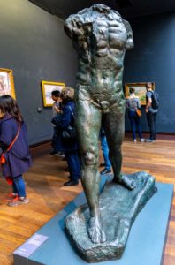 Escultura O Homem Caminhando, de Auguste Rodin