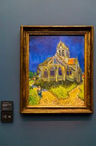 Quadro Igreja de Anvers, de Vincent van Gogh