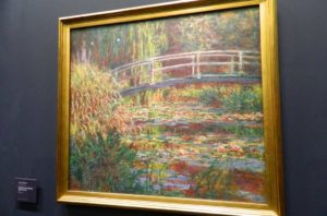 Quadro A Lagoa de Ninfeias, de Claude Monet