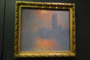 Quadro O Parlamento em Londres, de Claude Monet