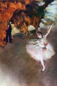 Quadro Prima Ballerina, de Edgar Degas