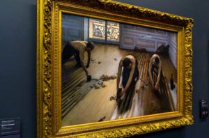 Quadro Os Raspadores de Assoalho, de Gustave Caillebotte