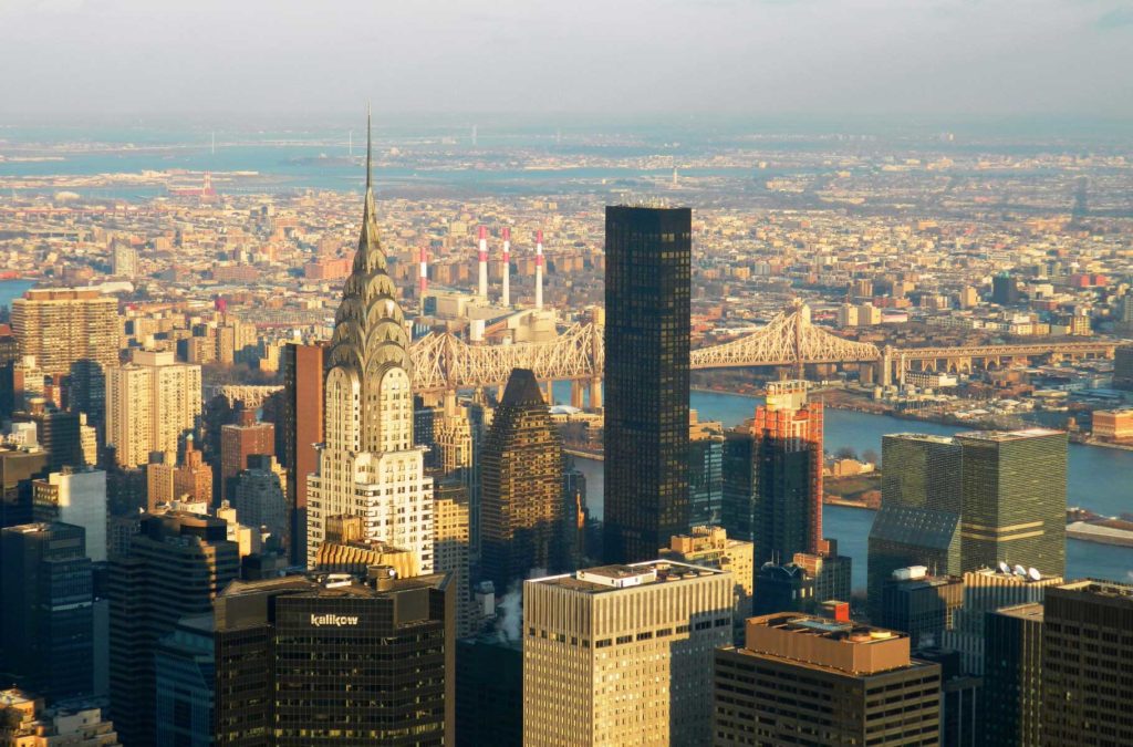 Nova York vista do alto do Empire State Building