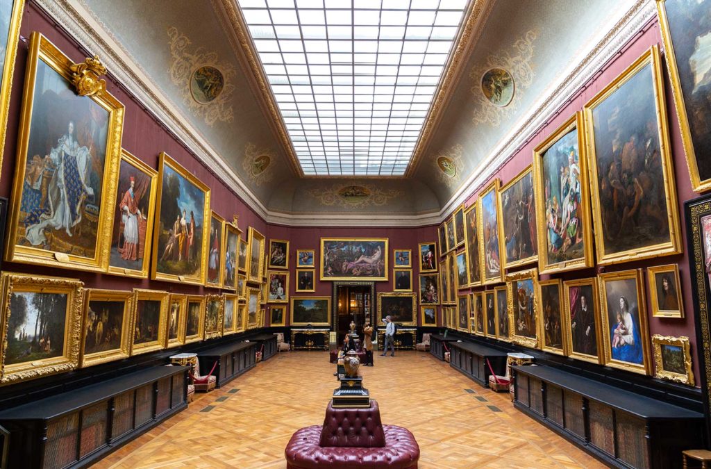 Galeria de obras de arte do Castelo de Chantilly