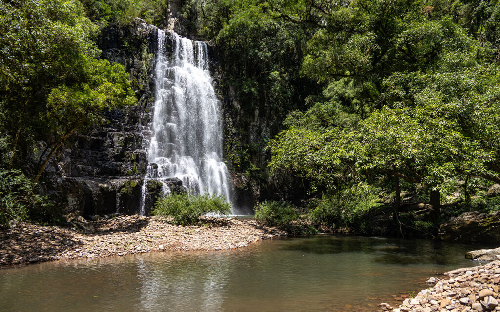 Cascata das Pedras Pretas. Foto: Ticiana Giehl/Escolha Viajar