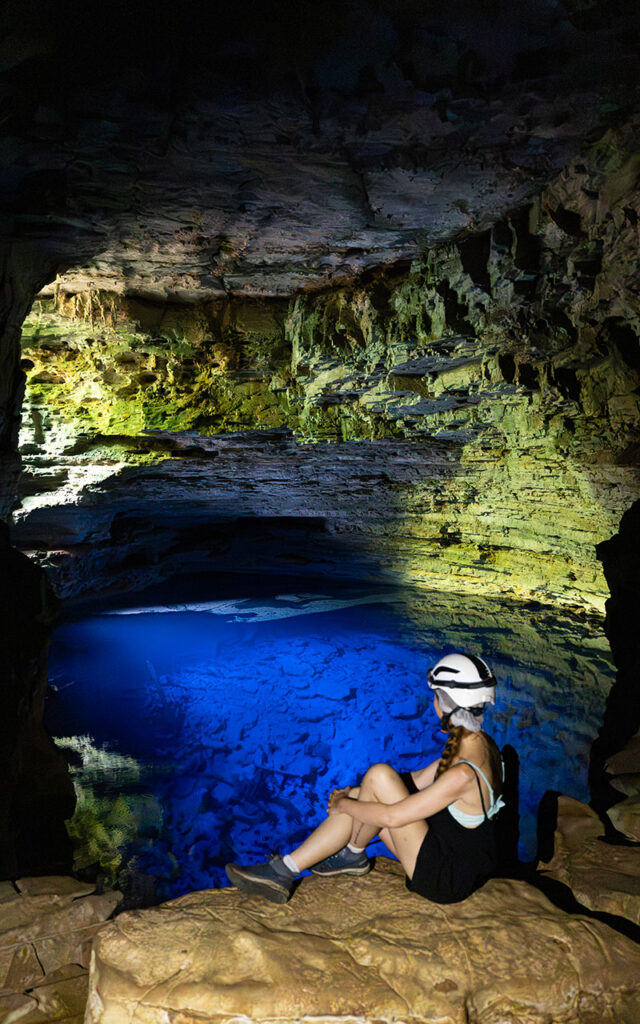Poço Encantado, na Chapada Diamantina. Foto: Ticiana Giehl/Escolha Viajar
